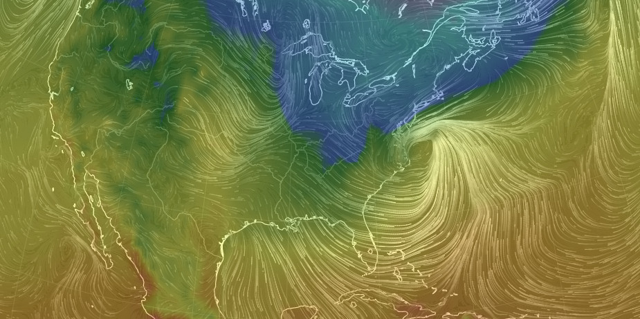 Visualizing the Nor'Easter with Earth