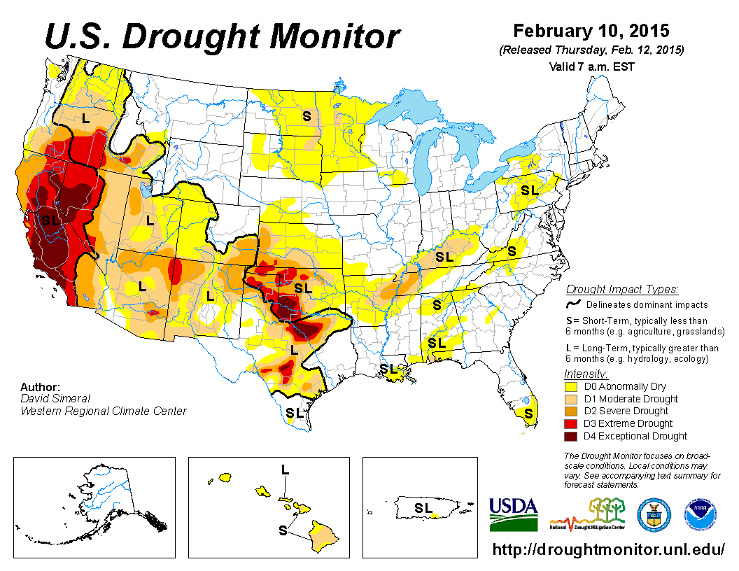 US Drought Monitor