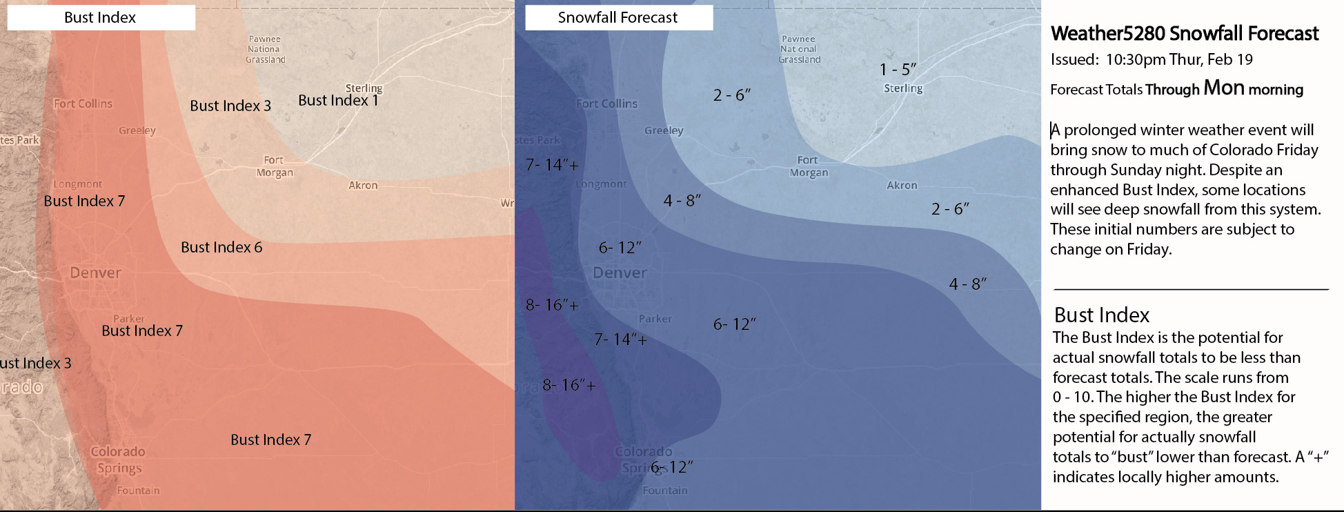 Weather5280 Snowfall Forecast