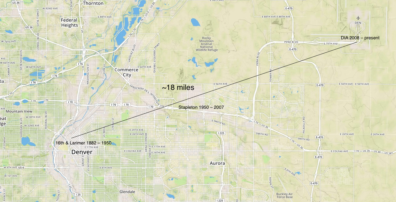 Denver Official Weather Station Locations