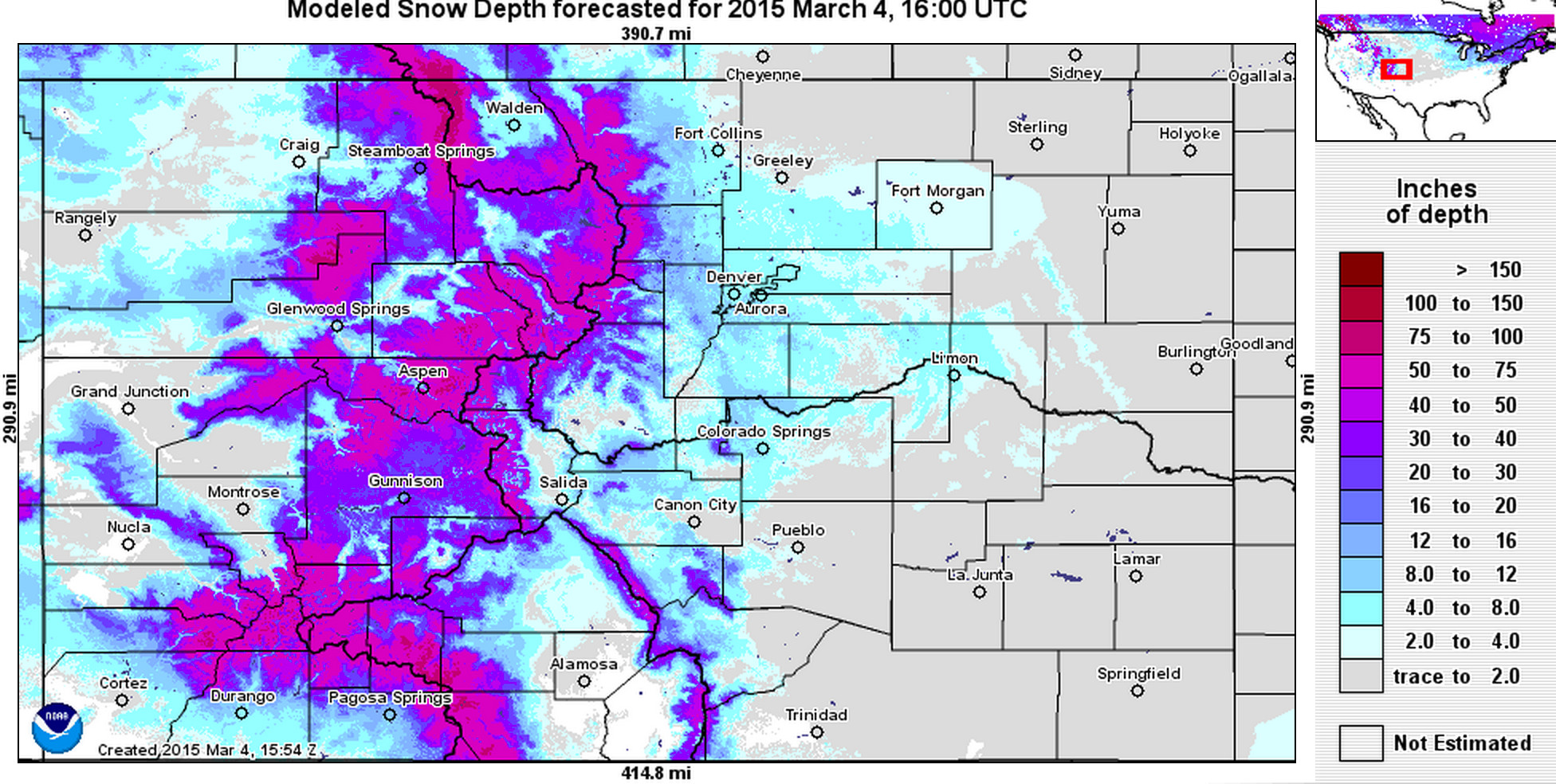 A Deep Dive Into Colorado’s Snow Cover: Understanding The White Blanket ...