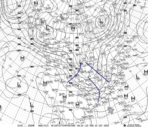 500 mb Chart