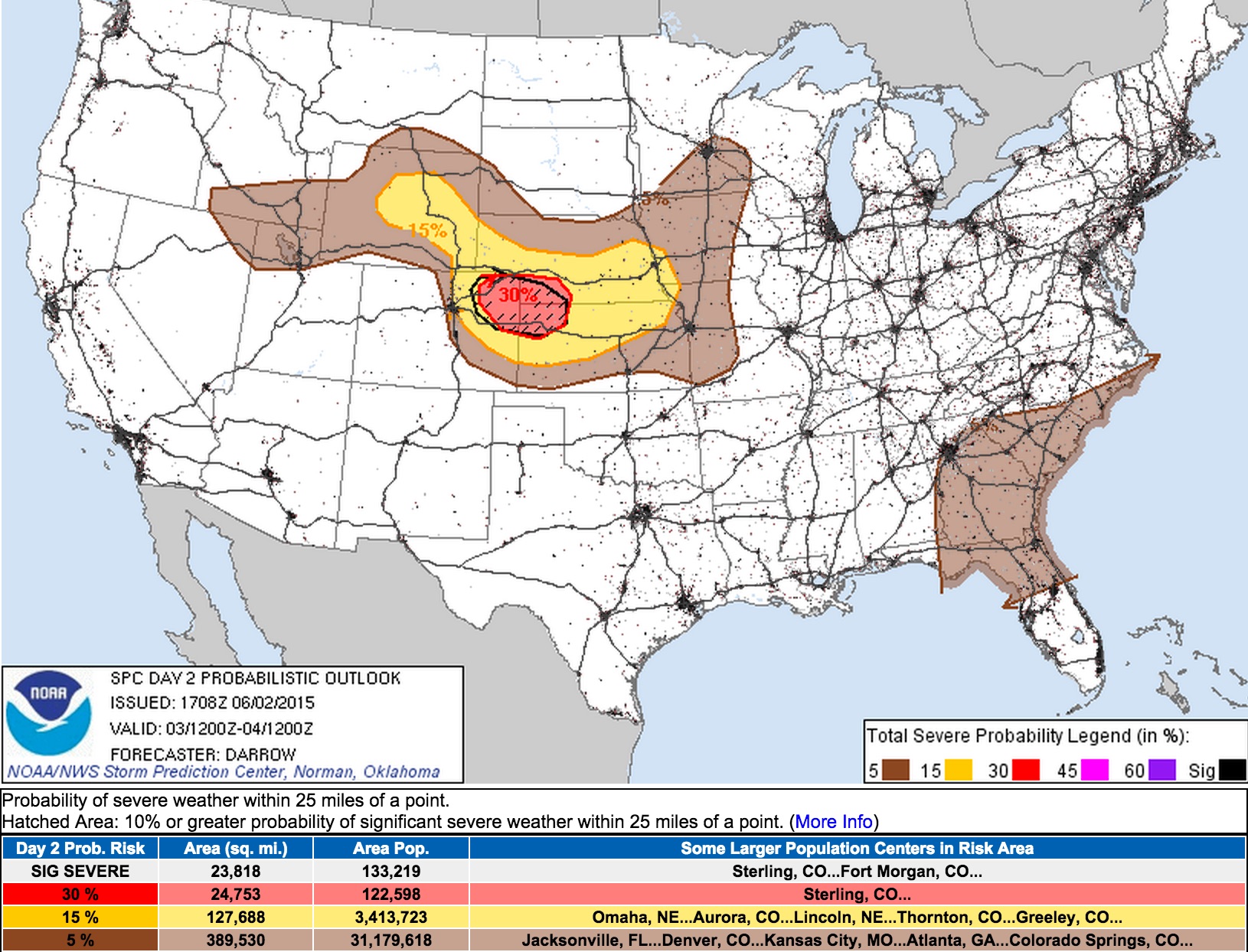 Wednesday severe weather outlook | Storm Prediction Center