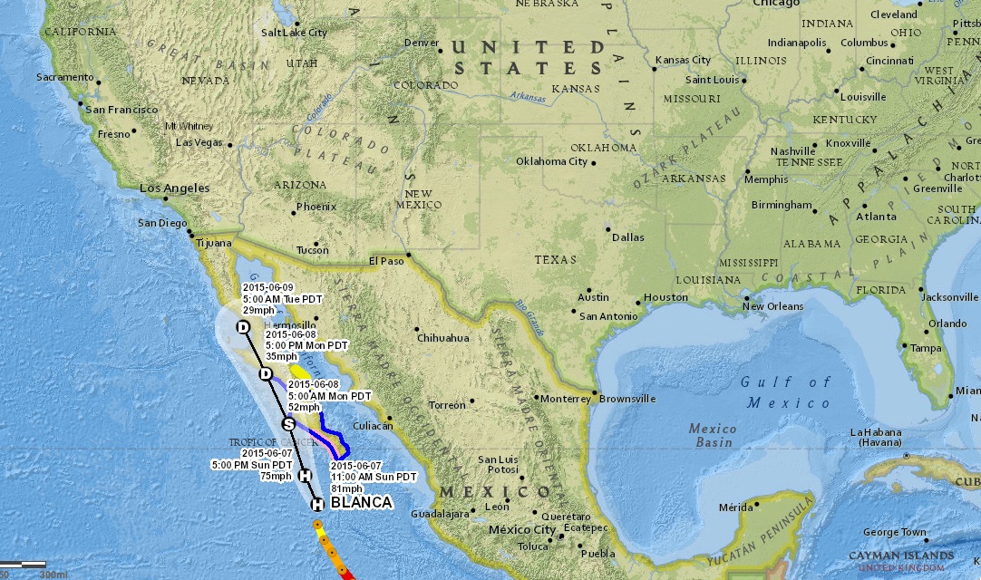 NHC hurricane map | Weather5280