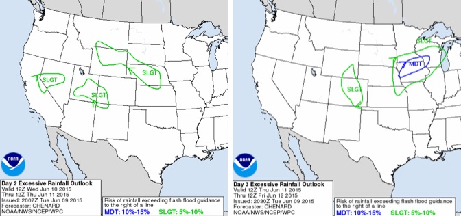 WPC excessive rainfall outlook