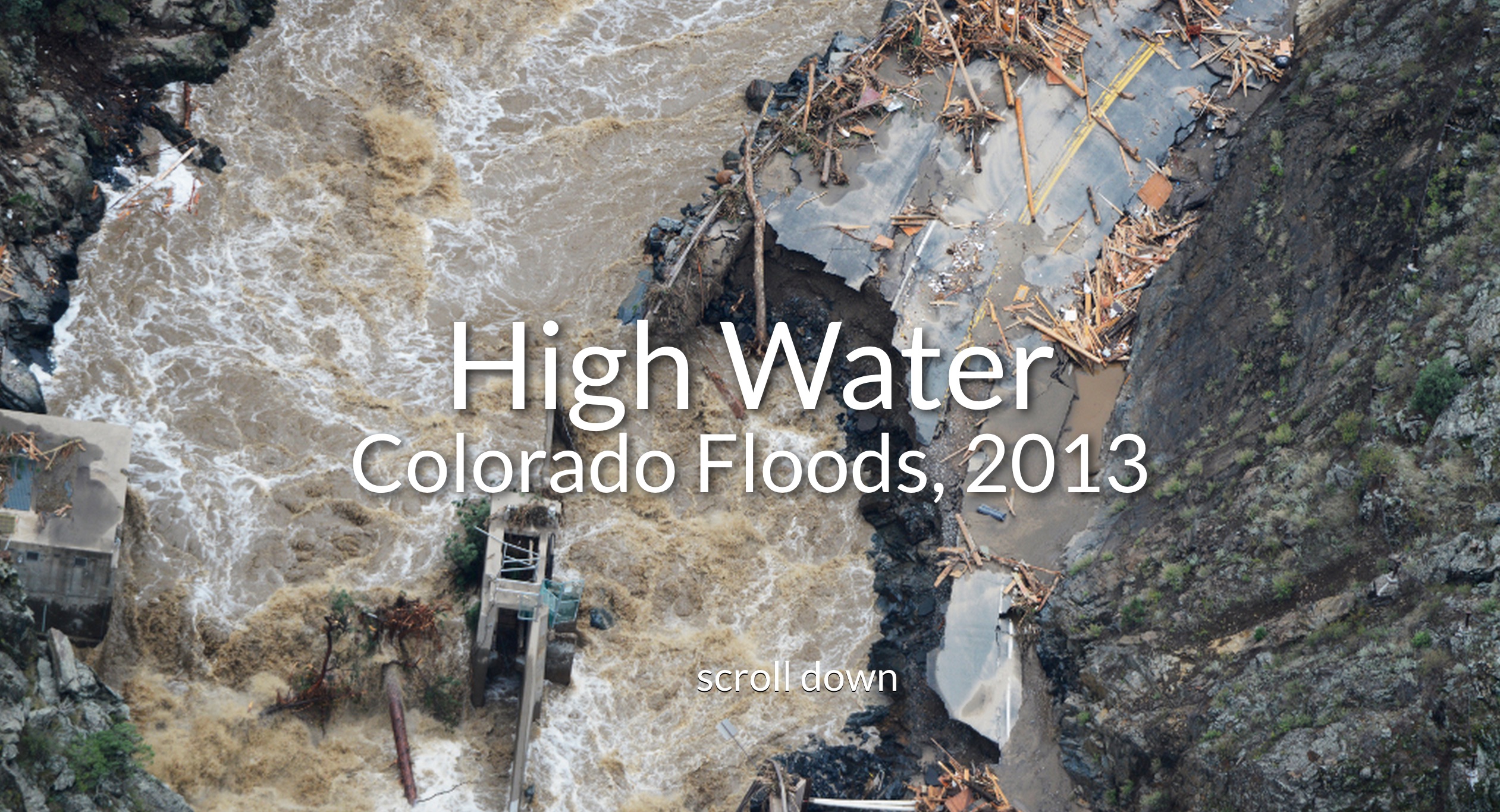 High Water | A story of Colorado's historic flooding in September 2013