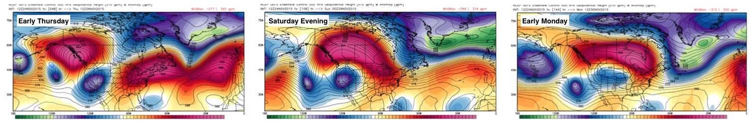 GEFS ensemble control 500mb | WeatherBell Analytics