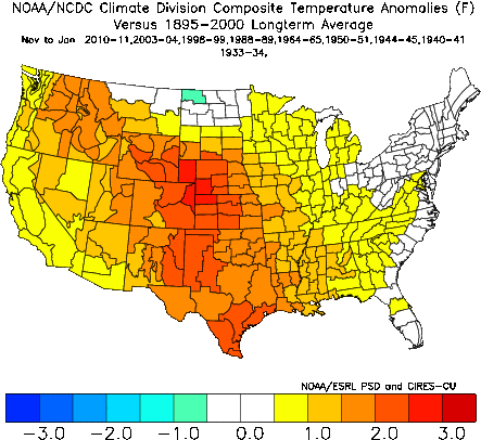 NCDC Temperature Anomalies