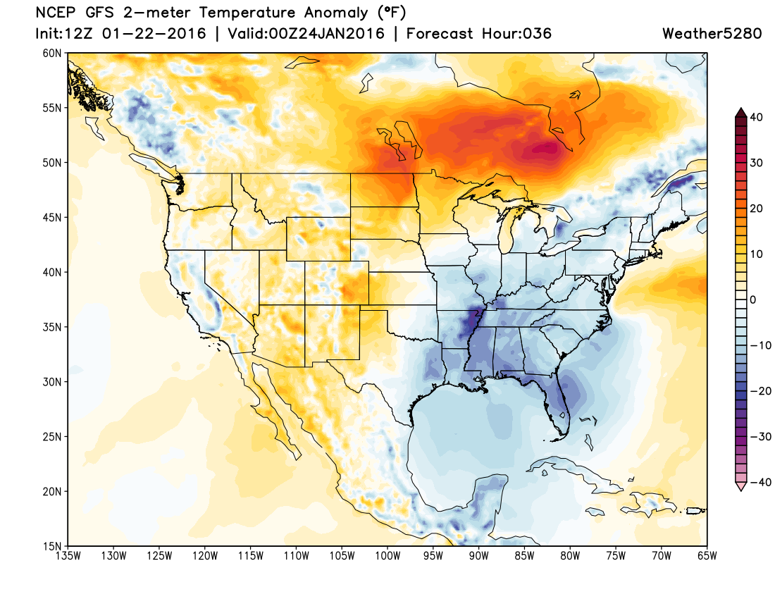 Warmer than average temperatures across Colorado on Saturday | Weather5280 Models