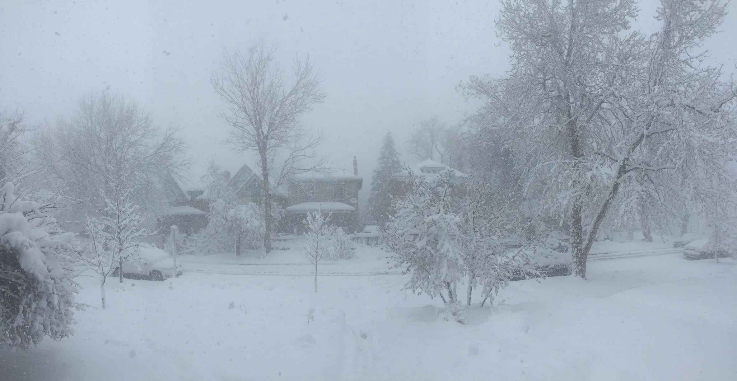 The March 23 blizzard dropped 1 to 2 feet of snow across the greater Denver area, at times visibility was near zero