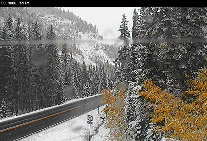 Stunning colors in the high country this weekend, with even some fresh snow as a back drop