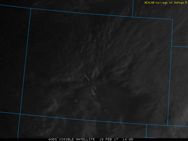 Visible Satellite Imagery|Source: COD Weather