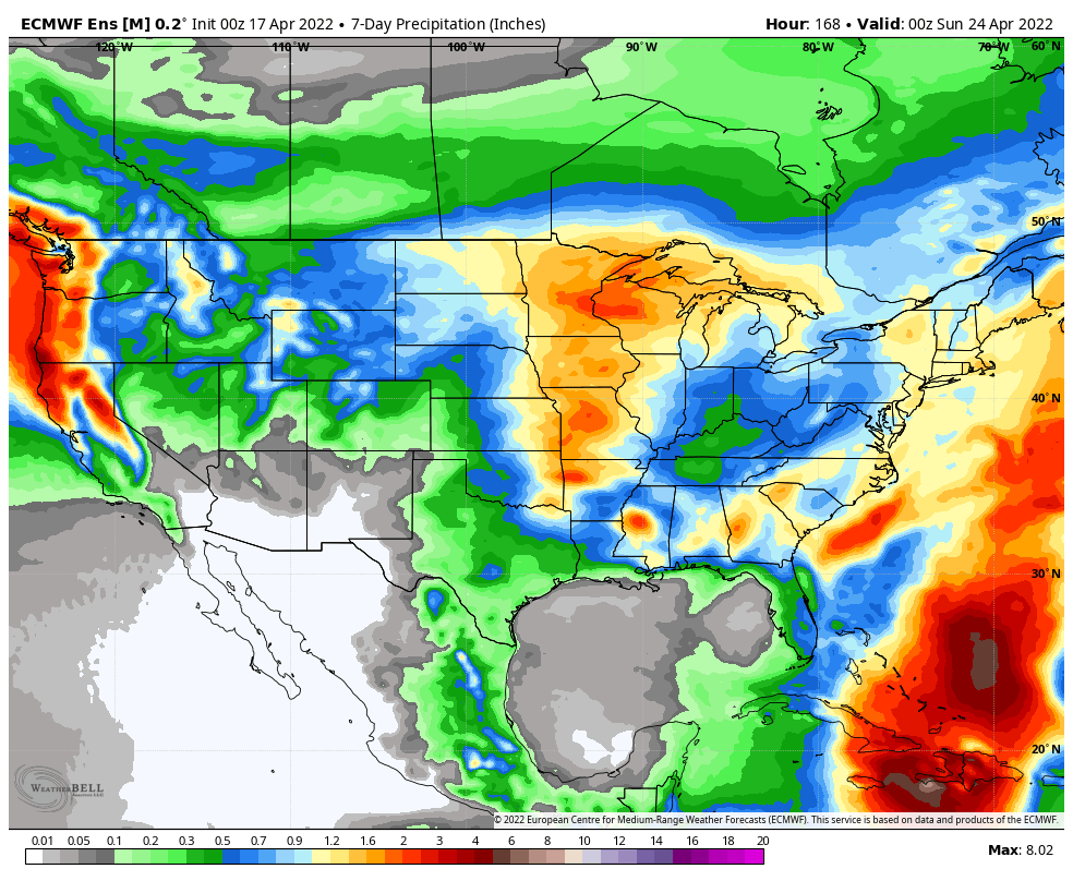 State of the Atmosphere: Monday, April 18th, 2022