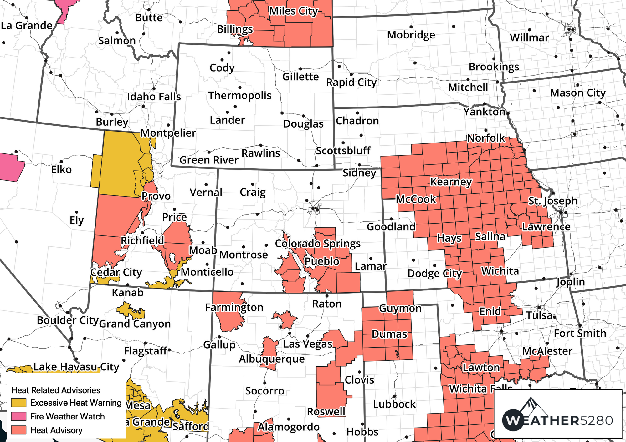 Denver Forecast To Tie Record High On Monday, Heat Advisory Issued For ...