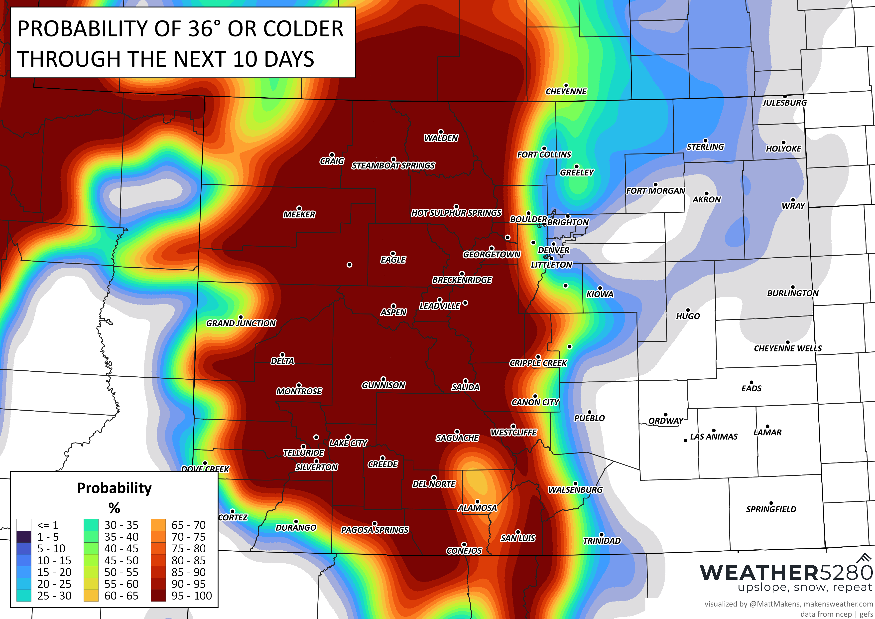 Denver Weather Taste of fall weather as temperatures drop more than 20