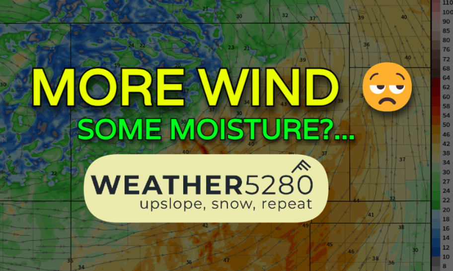 image: Another windy storm with some front range moisture chances