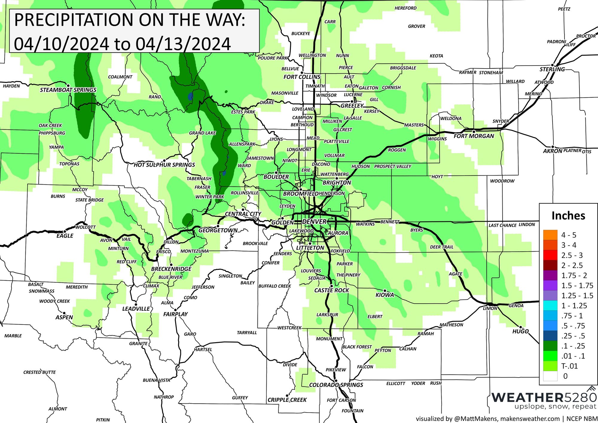 image: Denver Weather: A passing rain shower today before a big-time warm-up brings first 80-degree day of the year