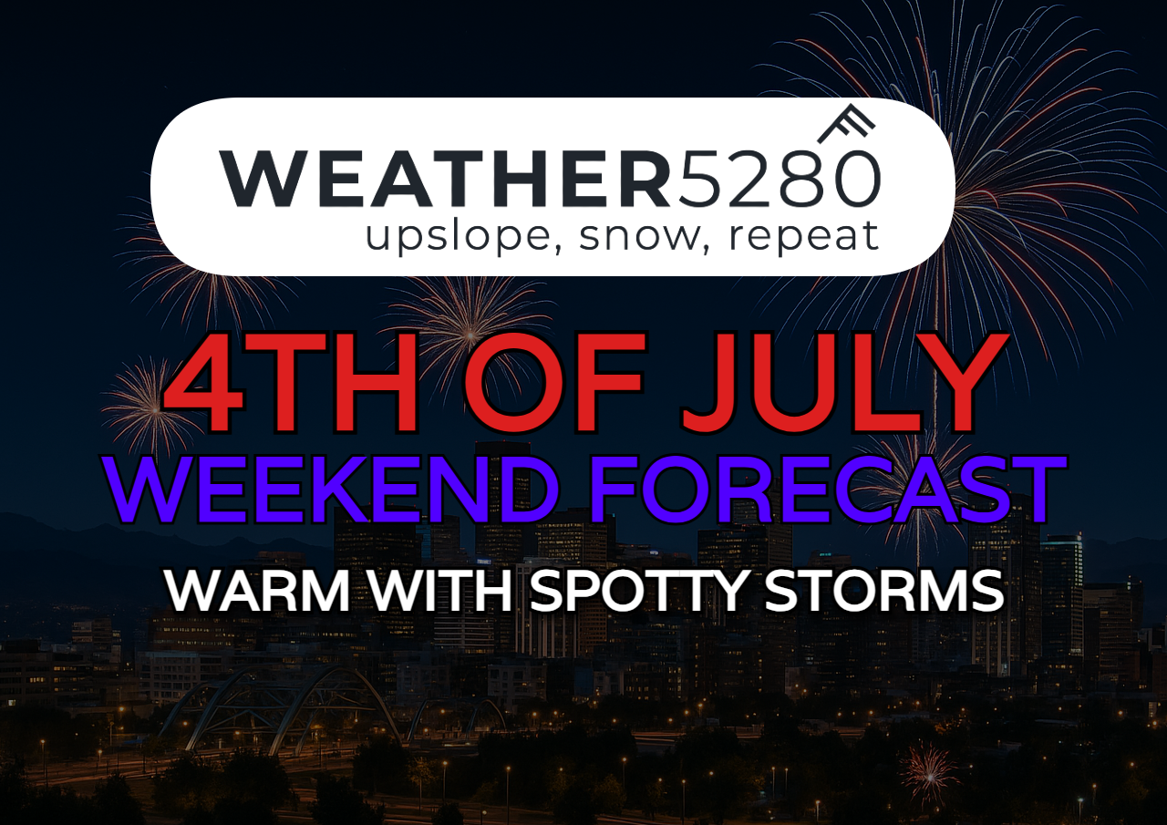 image: Spotty storms 4th of July Weekend